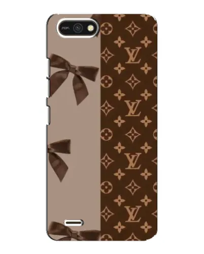 Чехол для TECNO POP 2F с картинкой «Louis Vuitton — банты»