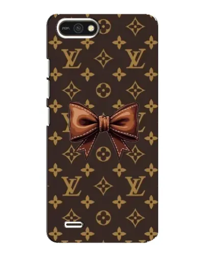 Чехол для TECNO POP 2F с картинкой «LV с бантом»