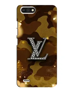 Чехол для TECNO POP 2F с картинкой «Камуфляжный Louis Vuitton»
