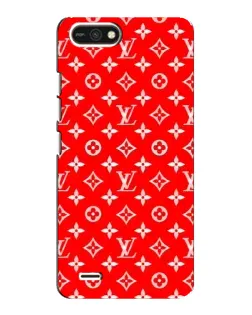 Чехол для TECNO POP 2F с картинкой «Яркий паттерн LV»