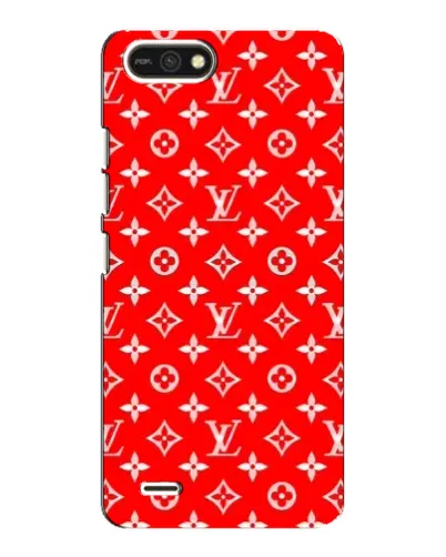 Чехол для TECNO POP 2F с картинкой «Яркий паттерн LV»