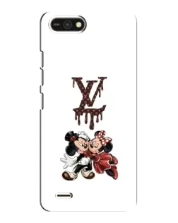 Чехол для TECNO POP 2F с картинкой «LV и Микки Маус»