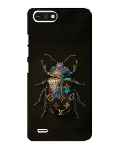 Чехол для TECNO POP 2F с картинкой «LV — мраморный принт»