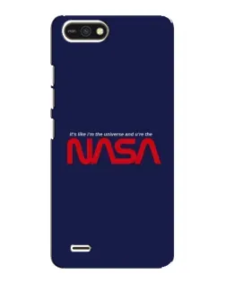 Чехол для TECNO POP 2F с картинкой «NASA — глубокий космос»