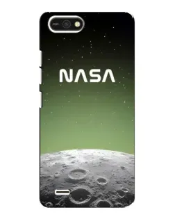 Чехол для TECNO POP 2F с картинкой «NASA — лунный градиент»