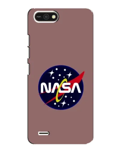 Чехол для TECNO POP 2F с картинкой «NASA — ретро космос»