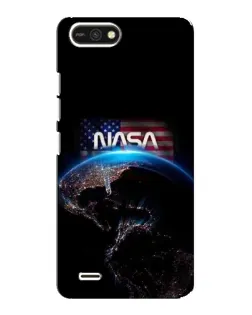 Чехол для TECNO POP 2F с картинкой «Земля из космоса NASA»