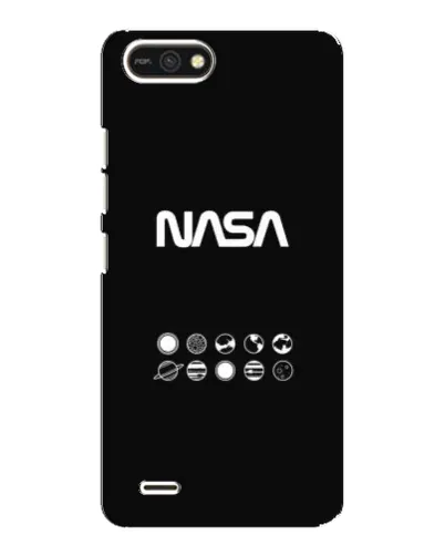 Чехол для TECNO POP 2F с картинкой «NASA — технический принт»