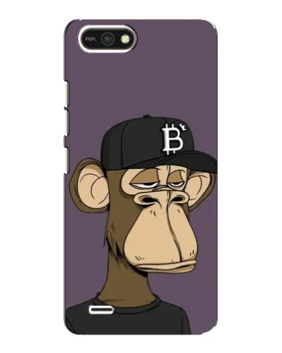 Чохол для TECNO POP 2F з картинкою «Bored Ape в кепці»