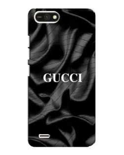 Чехол для TECNO POP 2F с картинкой «Gucci — шелковые волны»