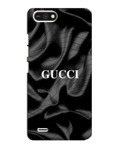 Чехол для TECNO POP 2F с картинкой «Gucci — шелковые волны»