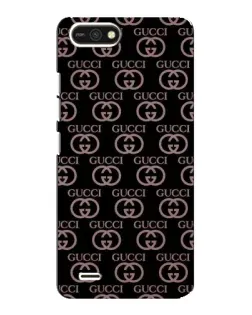 Чехол для TECNO POP 2F с картинкой «Классическая монограмма Gucci»