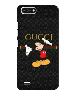Чехол для TECNO POP 2F с картинкой «Микки Маус Gucci»