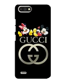 Чехол для TECNO POP 2F с картинкой «Gucci — герои Disney»