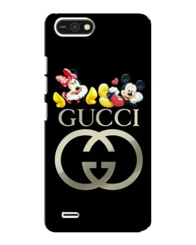 Чехол для TECNO POP 2F с картинкой «Gucci — герои Disney»