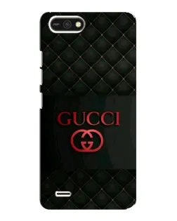 Чехол для TECNO POP 2F с картинкой «Gucci — стеганый черный»