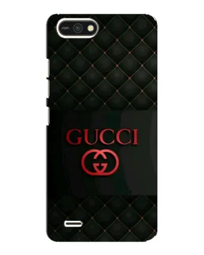 Чехол для TECNO POP 2F с картинкой «Gucci — стеганый черный»