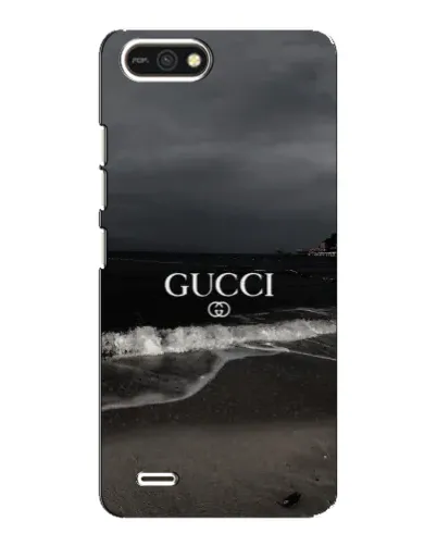 Чехол для TECNO POP 2F с картинкой «Gucci — морской прибой»
