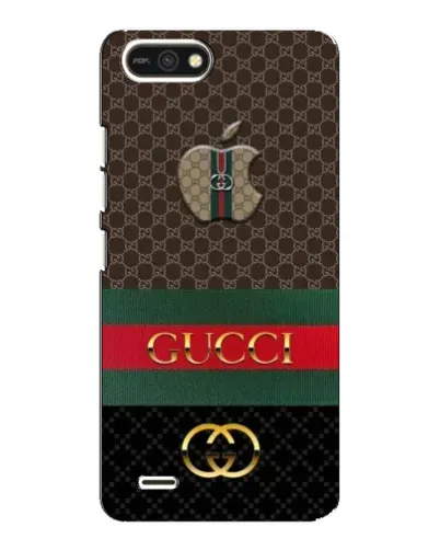 Чехол для TECNO POP 2F с картинкой «Gucci — брендированный десерт»