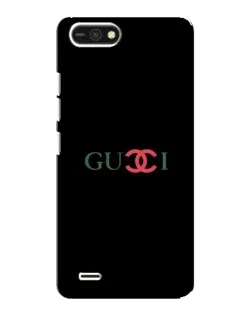 Чехол для TECNO POP 2F с картинкой «Gucci — красный градиент»