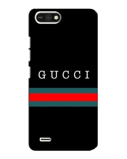 Чехол для TECNO POP 2F с картинкой «Gucci — красный пояс»