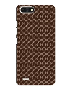 Чехол для TECNO POP 2F с картинкой «Gucci — шоколадная сетка»