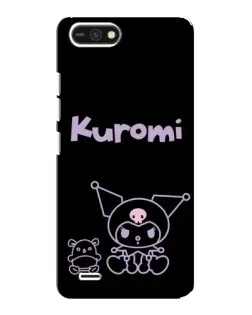 Чехол для TECNO POP 2F с картинкой «Kuromi — черный минимализм» Чехол для TECNO POP 2F с картинкой «Kuromi — черный минимализм»