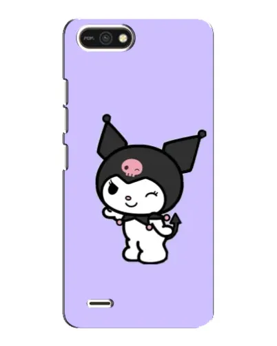 Чехол для TECNO POP 2F с картинкой «Классическая Kuromi»