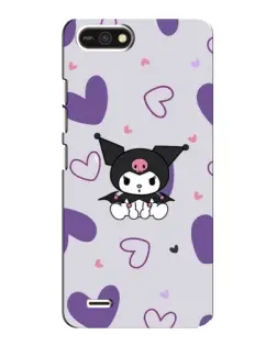 Чехол для TECNO POP 2F с картинкой «Kuromi и лавандовые сердца» Чехол для TECNO POP 2F с картинкой «Kuromi и лавандовые сердца»