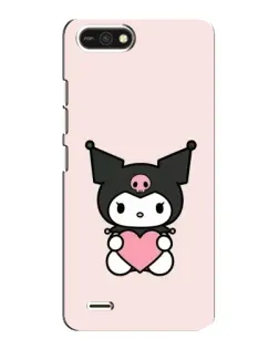 Чехол для TECNO POP 2F с картинкой «Kuromi и сердце» Чехол для TECNO POP 2F с картинкой «Kuromi и сердце»