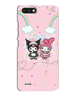 Чехол для TECNO POP 2F с картинкой «My Melody и Kuromi» Чехол для TECNO POP 2F с картинкой «My Melody и Kuromi»