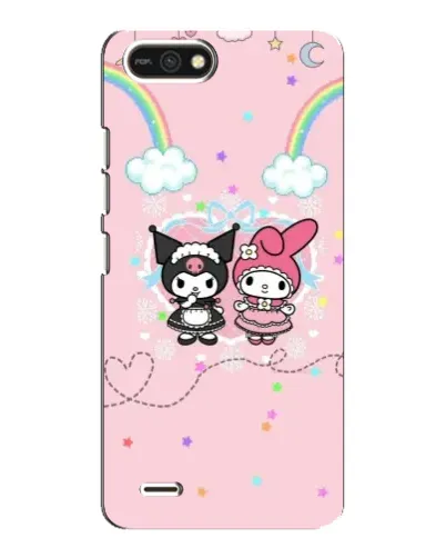 Чехол для TECNO POP 2F с картинкой «My Melody и Kuromi»