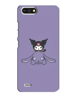 Чехол для TECNO POP 2F с картинкой «Kuromi на лиловом фоне» Чехол для TECNO POP 2F с картинкой «Kuromi на лиловом фоне»