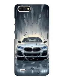 Чехол для TECNO POP 2F с картинкой «BMW в свете фар»
