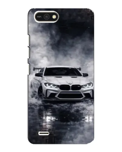 Чехол для TECNO POP 2F с картинкой «BMW сквозь туман»