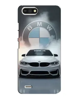 Чехол для TECNO POP 2F с картинкой «BMW в белом дыму» Чехол для TECNO POP 2F с картинкой «BMW в белом дыму»