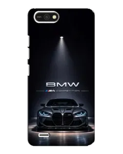 Чехол для TECNO POP 2F с картинкой «BMW сквозь ночной город» Чехол для TECNO POP 2F с картинкой «BMW сквозь ночной город»