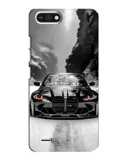 Чехол для TECNO POP 2F с картинкой «BMW — акварельный дрифт» Чехол для TECNO POP 2F с картинкой «BMW — акварельный дрифт»