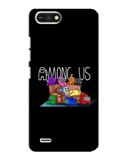 Чехол для TECNO POP 2F с картинкой «Логотип Among Us» Чехол для TECNO POP 2F с картинкой «Логотип Among Us»