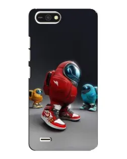 Чехол для TECNO POP 2F с картинкой «Among Us — 3D стиль»