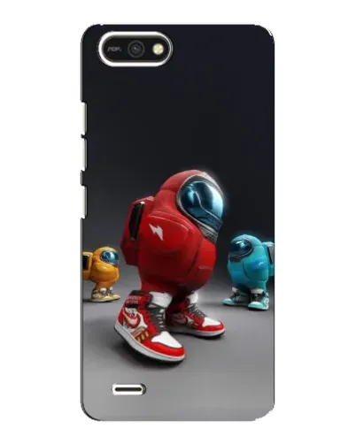 Чехол для TECNO POP 2F с картинкой «Among Us — 3D стиль»