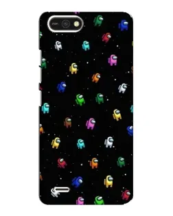 Чехол для TECNO POP 2F с картинкой «Экипаж Among Us»