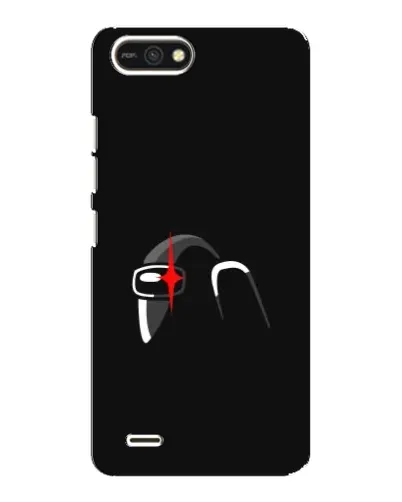 Чехол для TECNO POP 2F с картинкой «Among Us шлем»