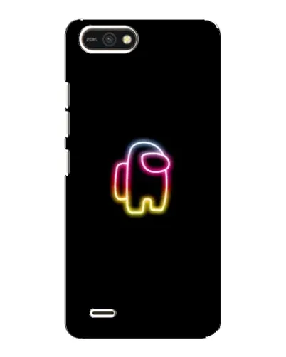 Чехол для TECNO POP 2F с картинкой «Among Us градиент»