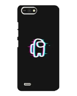 Чехол для TECNO POP 2F с картинкой «Among Us неон»