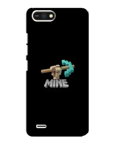 Чехол для TECNO POP 2F с картинкой «Алмазная кирка»
