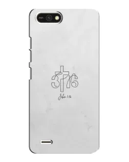 Чехол для TECNO POP 2F с картинкой «Иоанна 3:16 Крест» Чехол для TECNO POP 2F с картинкой «Иоанна 3:16 Крест»