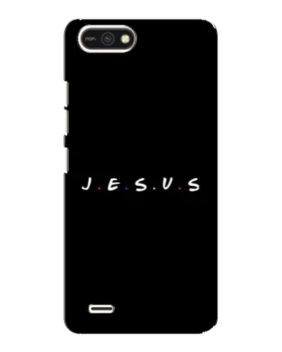 Чехол для TECNO POP 2F с картинкой «Точки веры J.E.S.U.S.»