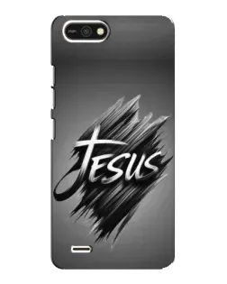 Чехол для TECNO POP 2F с картинкой «Надпись Jesus Graffiti»