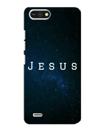 Чехол для TECNO POP 2F с картинкой «Звездное небо Jesus»